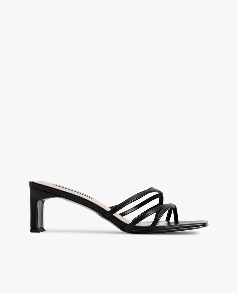 CHARLES & KEITH - Giày cao gót quai mảnh Strappy Square Toe