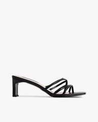 CHARLES & KEITH - Giày cao gót quai mảnh Strappy Square Toe