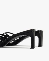 CHARLES & KEITH - Giày cao gót quai mảnh Strappy Square Toe