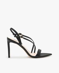 CHARLES & KEITH - Giày sandal cao gót phối quai ngang chéo thời trang