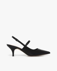 CHARLES & KEITH - Giày cao gót mũi nhọn Slingback Kitten