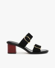 CHARLES & KEITH - Giày sandal cao gót Double Strap