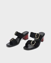 CHARLES & KEITH - Giày sandal cao gót Double Strap