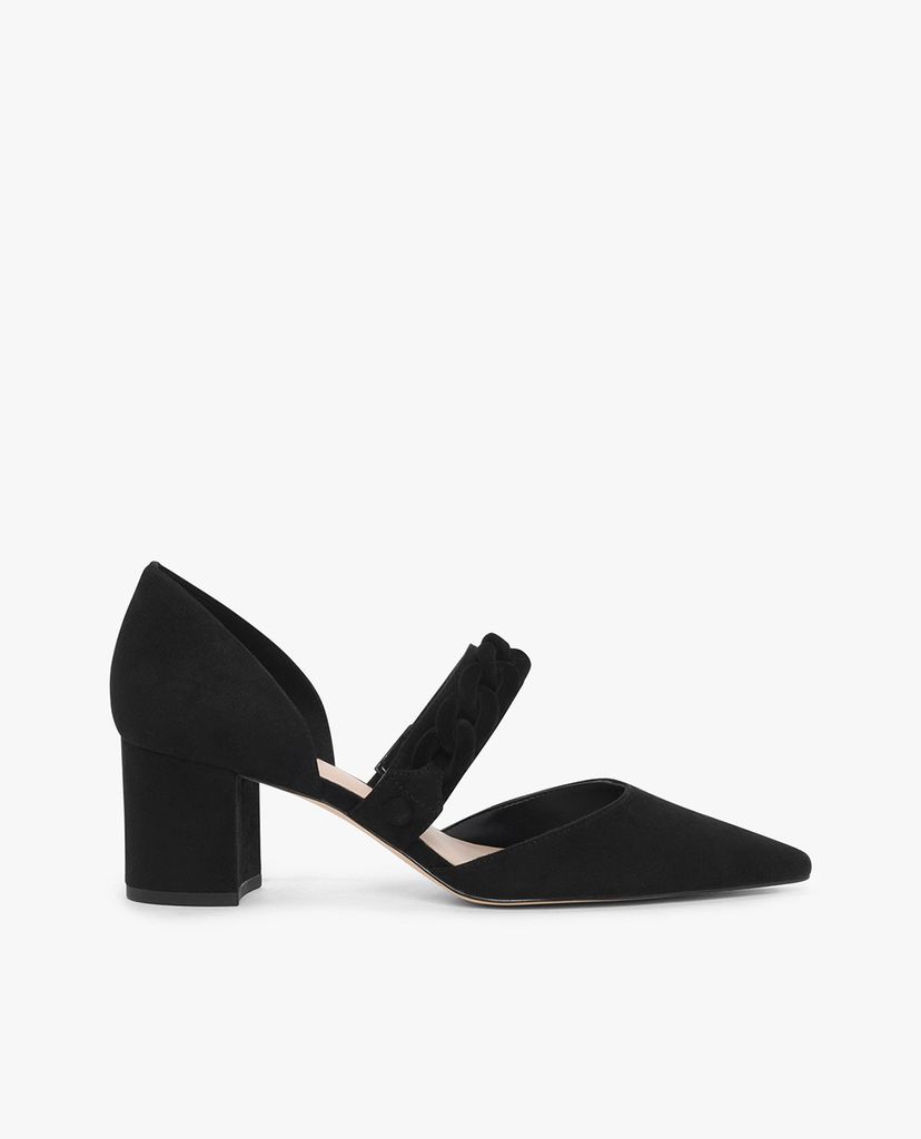 CHARLES & KEITH - Giày cao gót mũi nhọn Chain Detail Pointed