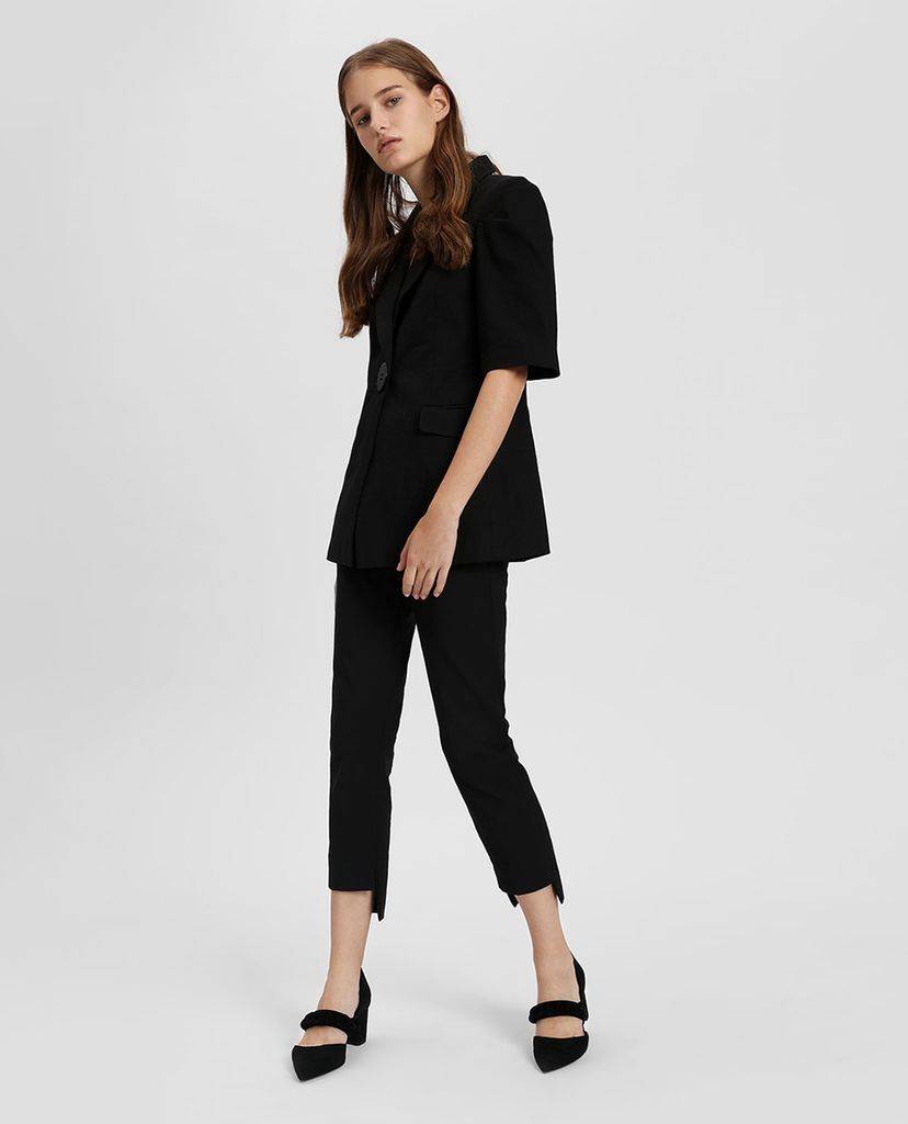 CHARLES & KEITH - Giày cao gót mũi nhọn Chain Detail Pointed