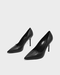 CHARLES & KEITH - Giày cao gót mũi nhọn Asymmetrical Topline Pumps