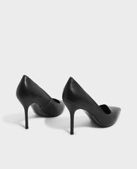 CHARLES & KEITH - Giày cao gót mũi nhọn Asymmetrical Topline Pumps