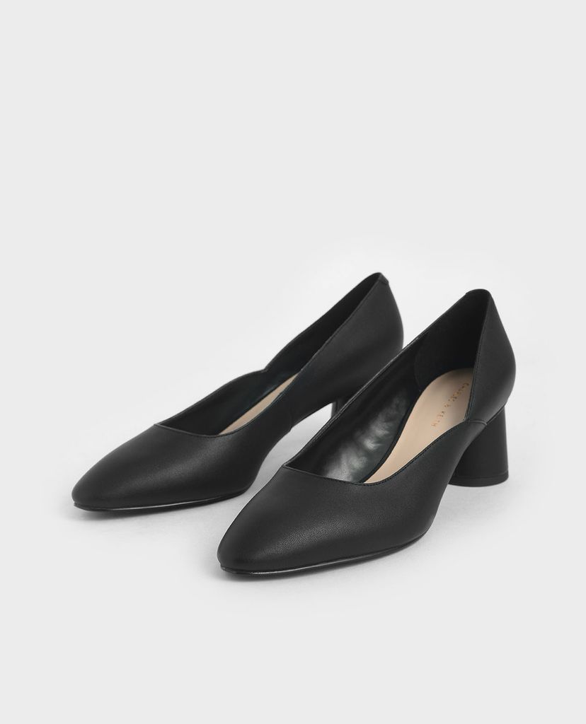 CHARLES & KEITH - Giày cao gót mũi nhọn Cylindrical