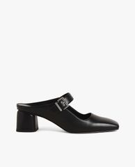 CHARLES & KEITH - Giày cao gót mũi vuông Mary Jane Block