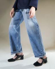 CHARLES & KEITH - Giày cao gót mũi vuông Mary Jane Block