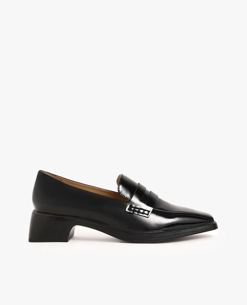 CHARLES & KEITH - Giày cao gót mũi nhọn Loafers