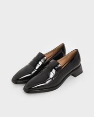 CHARLES & KEITH - Giày cao gót mũi nhọn Loafers