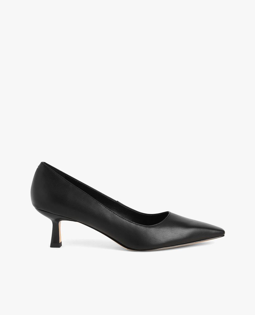 CHARLES & KEITH - Giày cao gót mũi nhọn Kitten Heel Court