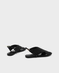 CHARLES & KEITH - Giày sandal nữ Criss Cross Slingback