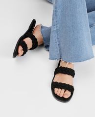 CHARLES & KEITH - Giày sandal nữ Braid Detail