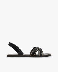 CHARLES & KEITH - Giày sandal nữ quai chéo Embellished Slingback
