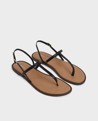 CHARLES & KEITH - Giày sandals nữ xỏ ngón thời trang