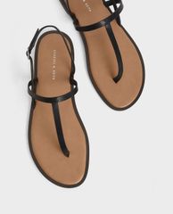 CHARLES & KEITH - Giày sandals nữ xỏ ngón thời trang