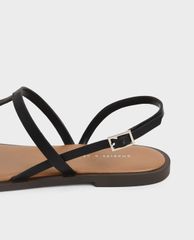 CHARLES & KEITH - Giày sandals nữ xỏ ngón thời trang