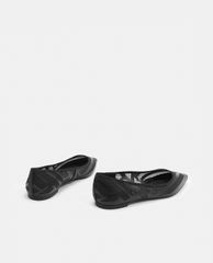CHARLES & KEITH - Giày búp bê mũi nhọn Mesh Detail
