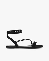 CHARLES & KEITH - Giày sandal nữ quai ngang thời trang