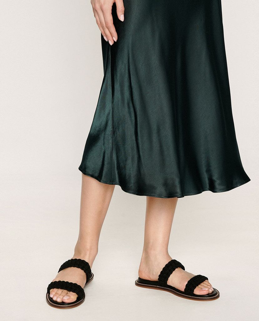CHARLES & KEITH - Giày sandal nữ quai ngang Rope Slide