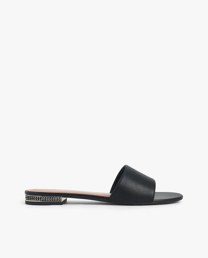 CHARLES & KEITH - Dép nữ quai ngang Gem Encrusted