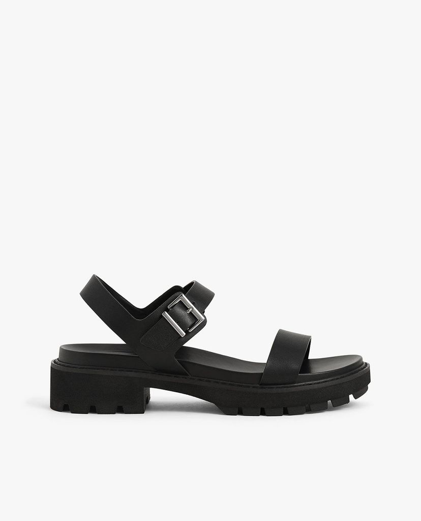 CHARLES & KEITH - Giày sandals nữ quai ngang Ankle Strap