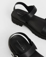 CHARLES & KEITH - Giày sandals nữ quai ngang Ankle Strap