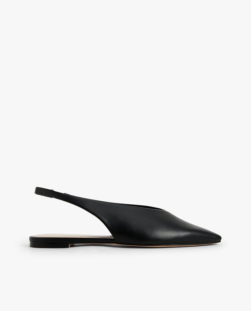 CHARLES & KEITH - Giày búp bê nữ Pointed Toe Slingback Ballerinas
