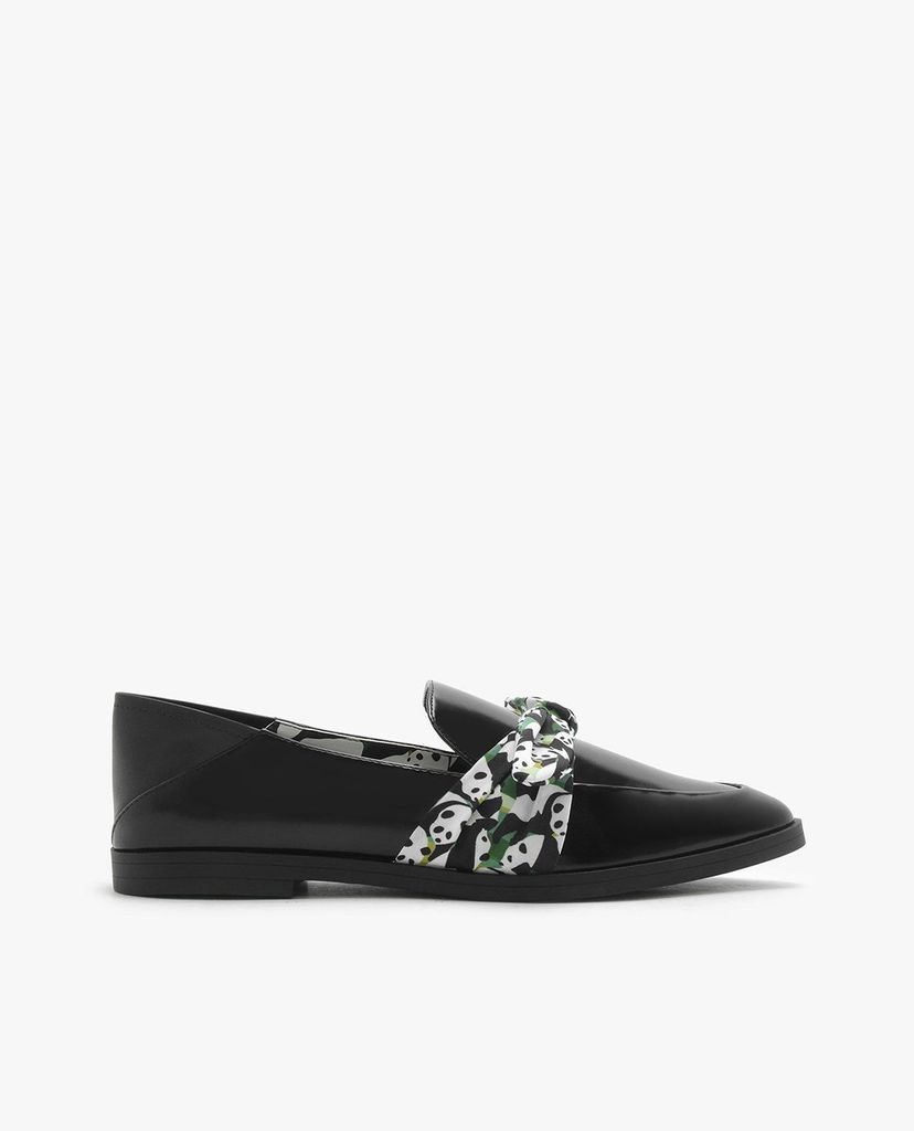 CHARLES & KEITH - Giày loafers nữ Knotted Bow Convertible
