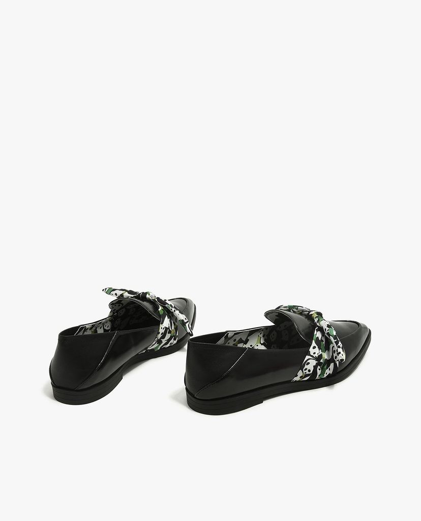 CHARLES & KEITH - Giày loafers nữ Knotted Bow Convertible