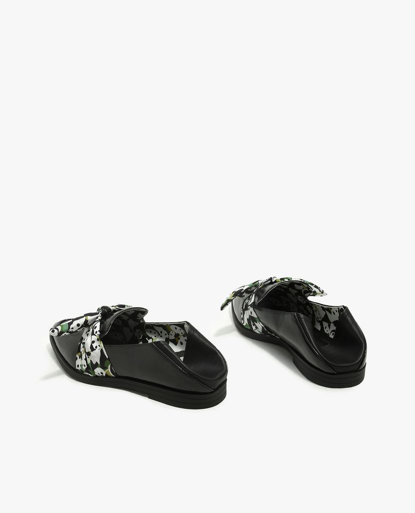 CHARLES & KEITH - Giày loafers nữ Knotted Bow Convertible