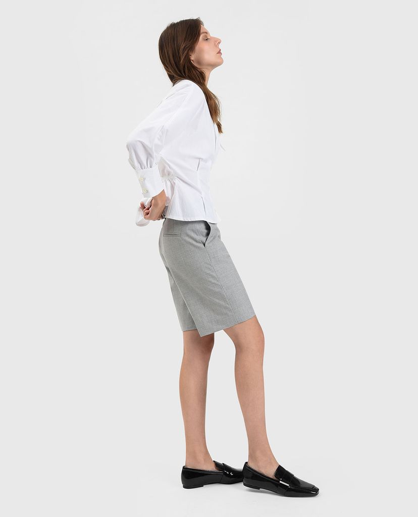 CHARLES & KEITH - Giày đế bệt nữ mũi vuông Classic Loafers