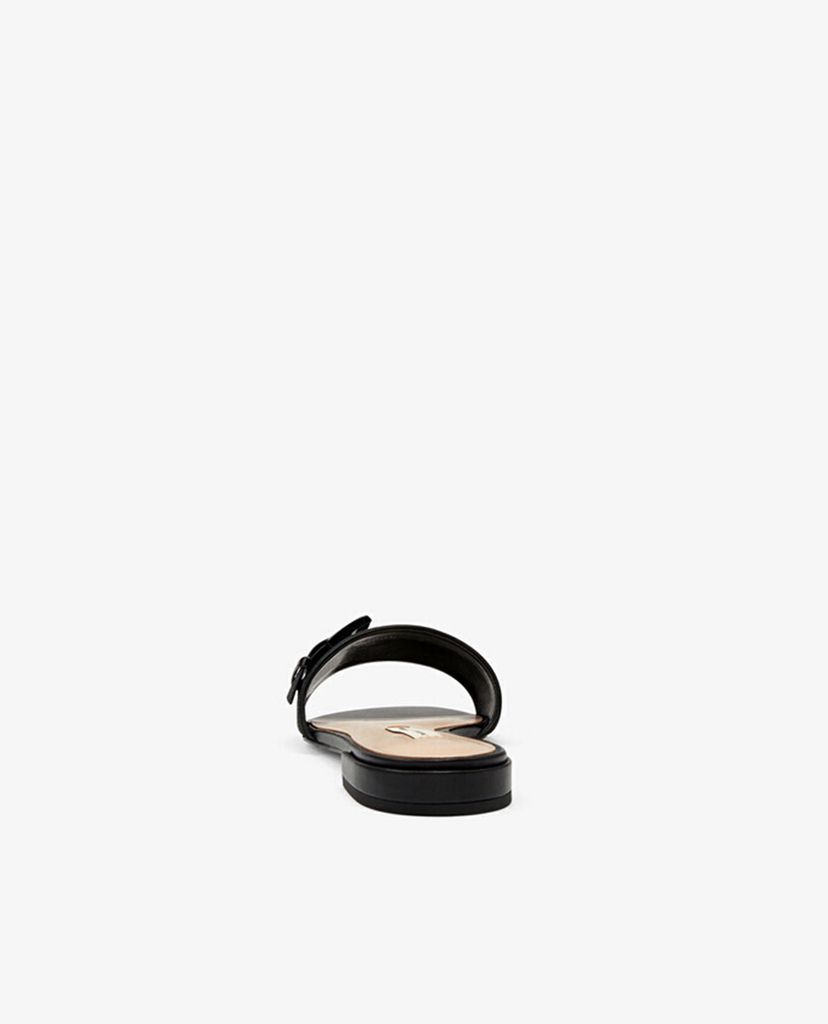 CHARLES & KEITH - Dép nữ quai ngang khóa vuông thời trang