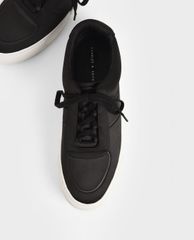 CHARLES & KEITH - Giày thể thao nữ Satin Platform