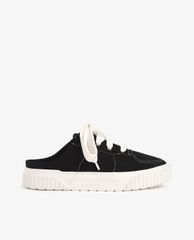 CHARLES & KEITH - Giày sneakers nữ Microsuede Slip On