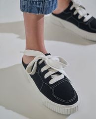CHARLES & KEITH - Giày sneakers nữ Microsuede Slip On