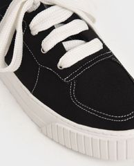 CHARLES & KEITH - Giày sneakers nữ Microsuede Slip On