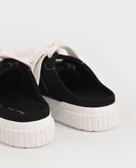 CHARLES & KEITH - Giày sneakers nữ Microsuede Slip On