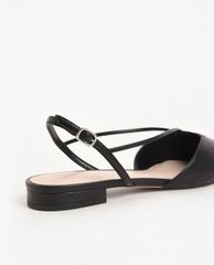 CHARLES & KEITH - Giày đế bệt mũi nhọn dây chéo Strappy Ballerina