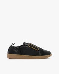 CHARLES & KEITH - Giày thể thao nữ trẻ trung phối quai ngang bảng lớn