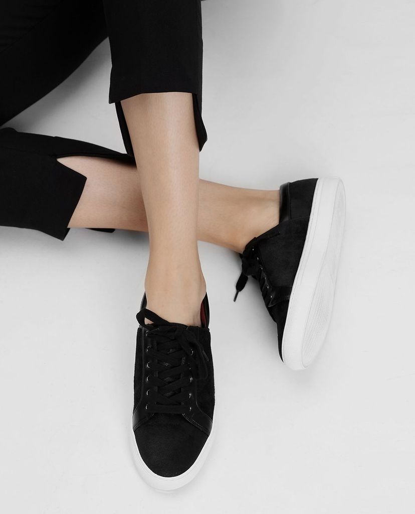 CHARLES & KEITH - Giày thể thao nữ Metallic Ankle Strap