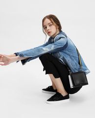 CHARLES & KEITH - Giày thể thao nữ Metallic Ankle Strap