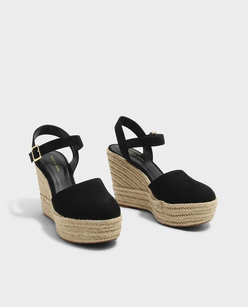 CHARLES & KEITH - Giày đế xuồng Espadrille Wedges