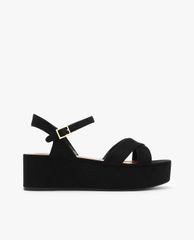 CHARLES & KEITH - Giày đế xuồng hở mũi Crossband Flatforms