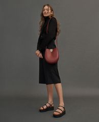 CHARLES & KEITH - Giày đế xuồng dây mảnh Strappy Flatform