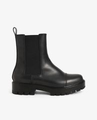 CHARLES & KEITH - Giày boots nữ đế dày Chunky Sole Chelsea
