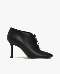 CHARLES & KEITH - Giày boots nữ cổ thấp thắt dây hiện đại