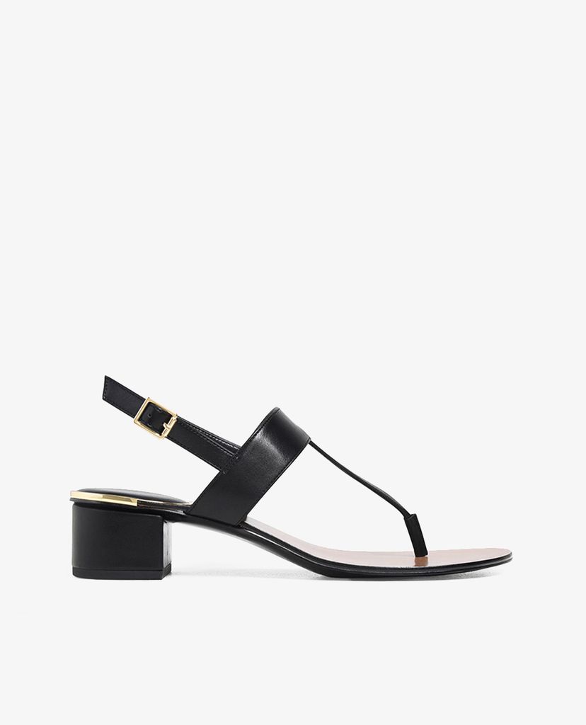 CHARLES & KEITH - Giày sandal Block Heel Thong